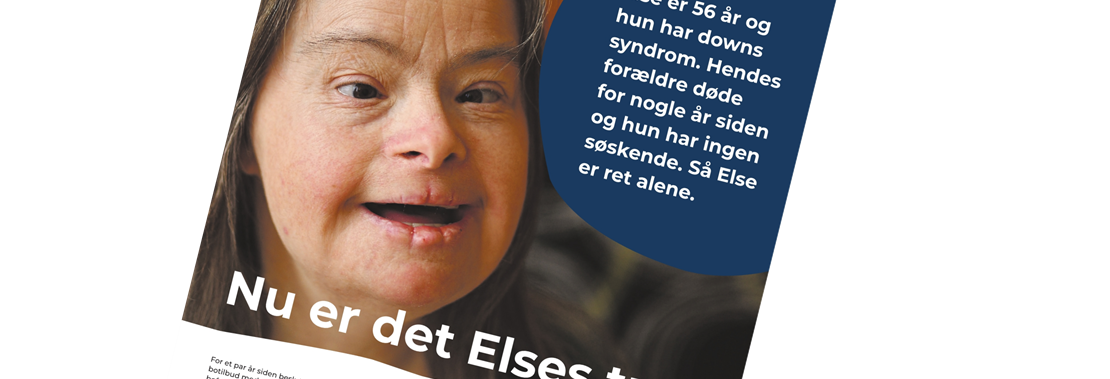 Annoncen er bragt i Jyllands-Postens indstik ’Livet med handicap’, søndag den 6. december